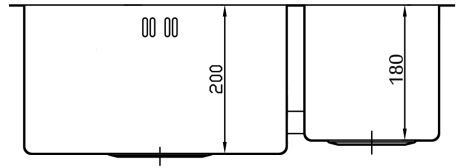 Кухонная мойка Seaman Eco Marino SME-575R