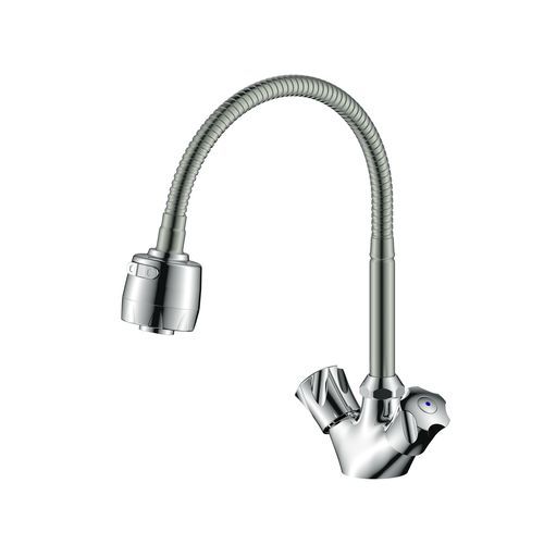 Смеситель д/кухни LUCH  1/2 резина гибкий излив  071/072 ARGO 37998/44109 снят с производства
