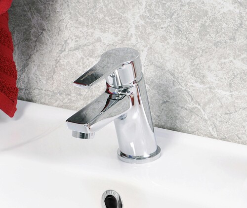 Смеситель д/умывальника "Rhin" (4403) 35мм хром. WasserKraft