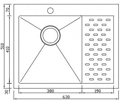 Кухонная мойка Seaman Eco Marino SMB-6351PRS