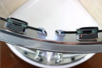 ДУШЕВОЙ УГОЛОК CEZARES PRATICO-R-2 100-C-Cr