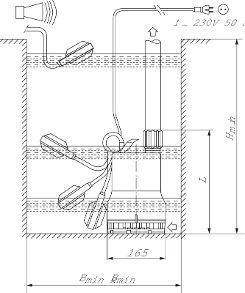 Насос TMW 32/8 (4048413) дренажный (со взмучивающим устройством)