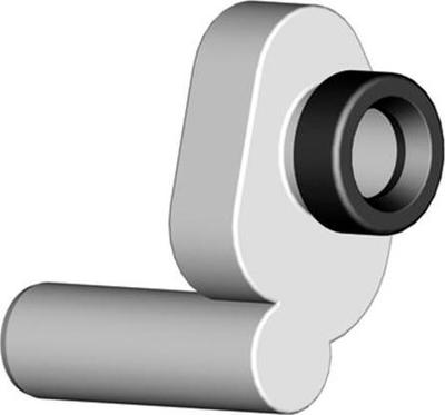 Сифон для писсуара AlcaPlast горизонтальный А45В (AG210901240)