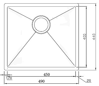 Кухонная мойка Seaman Eco Marino SME-490