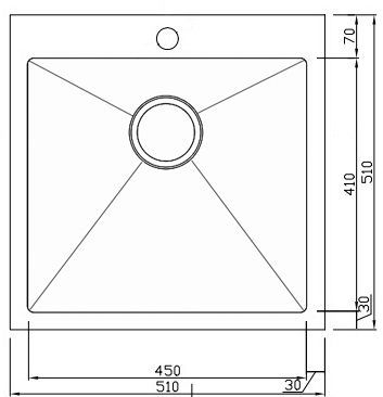 Кухонная мойка Seaman Eco Marino SMV-510