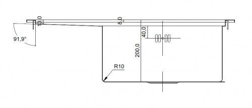 Мойка кухонная Seaman Eco Marino SMB-6352LSK