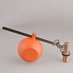 Клапан выпуска однокнопочный кн, хром К105,00,14,3 (Уклад) (25)