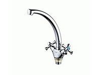 Смеситель д/кухни Solone (KOA4-В722)  кер. на гайке 