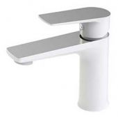 Смес д/раковины Kaiser Atrio ф35 белый хром (60011)