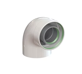 Колено коаксиальное 60х100-90 УТДК 01.01.017.000