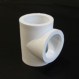 Тройник однозначный 20 белый (50/200) ПРО АКВА (РА14008Р)