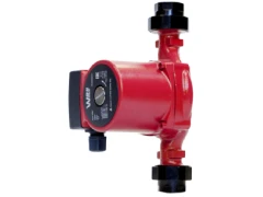 Насос цирк. WRS 25/60-130 DN25, PN10, Qmax=3,5м3/ч, Hmax=6м, Tmax=110°С, 220В, 100Вт, 3-скор., с гайками (17039996) Wellmix