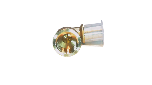 Угольник с вн. резьбой латунный 16х1/2''  (HFWQE00059) Hipex (50)