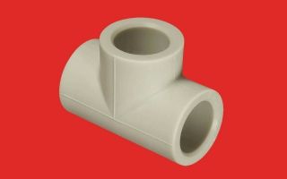 Тройник однозн. 40  FV-Plast (48/4)