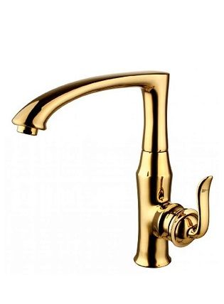 Смеситель д/кухни "BRAVA" (4705G) золото LEMARK 