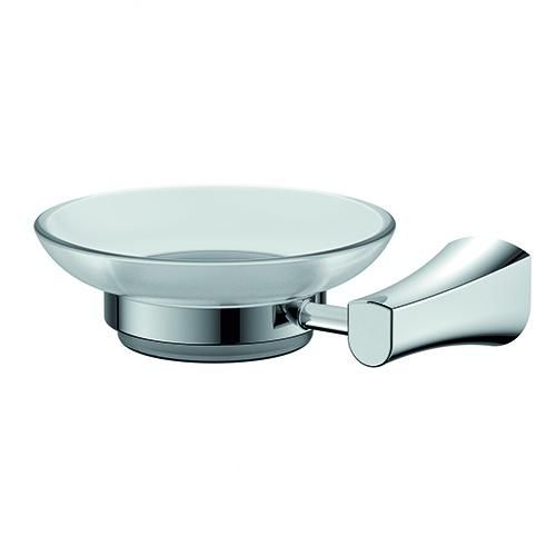 Держатель мыльницы(стекло) KH-2023 KAISER хром (латунь)