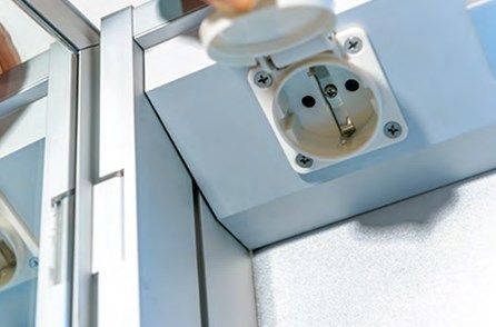 Зеркало-шкаф 60 BELBAGNO SPC-1A-DL-BL-600