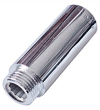 Гайка удл. 1/2"  70мм  Хром  VIEIR SAX70