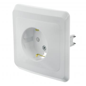 Розетка внутр.одинарная с/з "Этюд" Schneider Electric