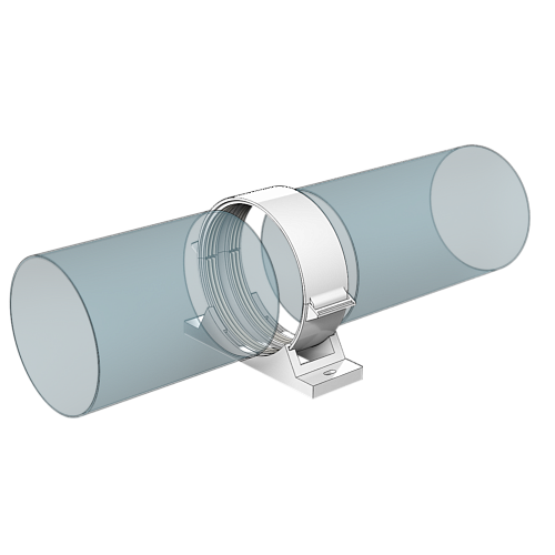 Держатель- соединитель 10ДСКП,D100 (пластик) (16)