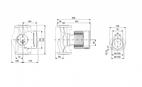 Насос Magna3  32-120 F (1х230) 97924259