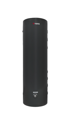 Бойлер Viena WTD 150 L Grey (Правое подключение,  напольный/настенный, нерж. сталь Duplex, змеевик 35квт)