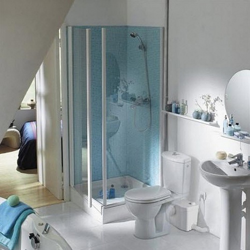 Насос-измельчитель SANIPLUS 1унитаз + 2умыв. 5м?100м ? 0,4кВт SFA