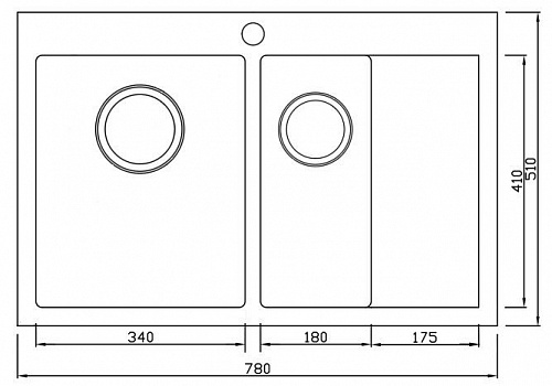 Кухонная мойка Seaman Eco Marino SMB-7851DRS