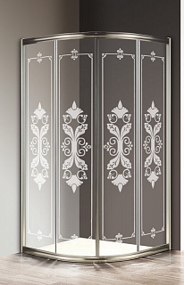 ДУШЕВОЙ УГОЛОК CEZARES GIUBILEO-R-2-100-SCORREVOLE-CP-St