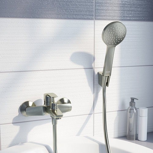 Смеситель для ванны, сатин, Ray, IDDIS, RAYBN02i02