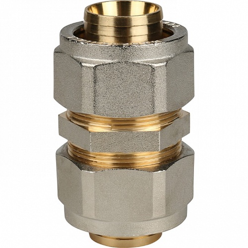 Муфта соединительная равнопроходная (винтовой) 32х32 (SFS-0005-000032) STOUT