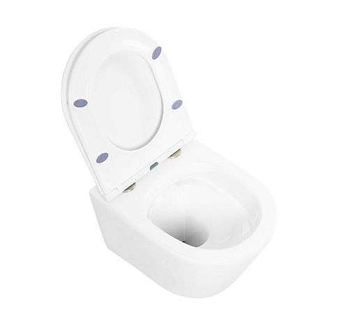 Унитаз подвесной Belbagno "TRE" с сидением BB8001CHR/SC