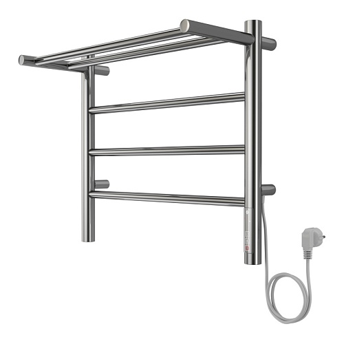 Полотенцесушитель "Аврора" 500х450 П4 электро с полкой TERMINUS (50)