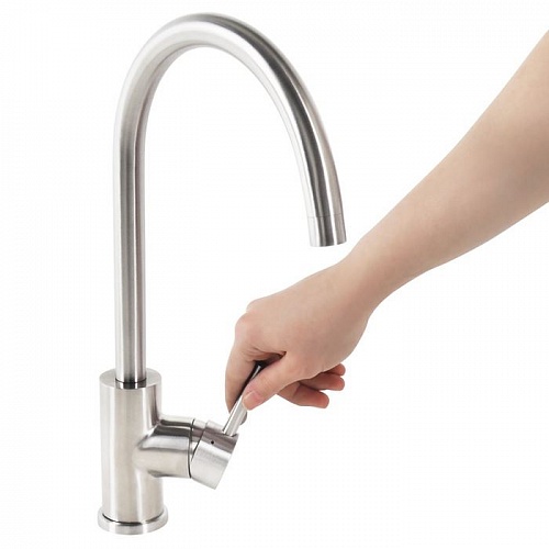 Смес. д/кухни  Kitchen K05STJ0i05 нержав. (5030)