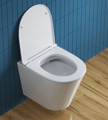 Унитаз подвесной Belbagno "TRE" с сидением BB8001CHR/SC