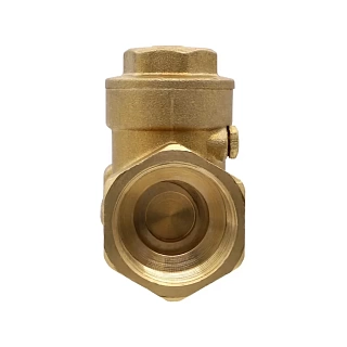 Клапан обратный 1/2" поворотный (хлопушка)  1/2" (ZH679) Vieir  160/8