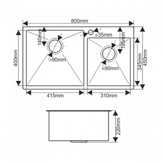   MELANA 8045  (3,0/220)  ProfLine 2-  (S8045HB)