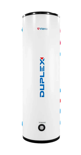 Бойлер Viena WTD 150 L (Правое подключение, напольный/настенный, нерж. сталь Duplex, змеевик 35квт)