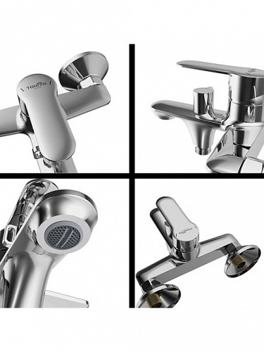 Смеситель д/ванны "Kanda" (KAN-1014) короткий излив TOKITO