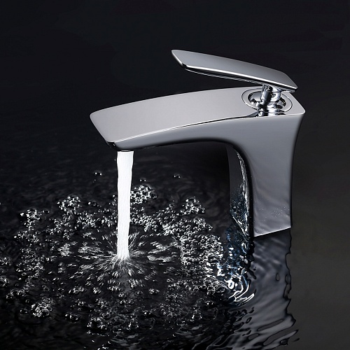 Смеситель д/умывальника "BELLARIO" (6806С)  35 мм.  моно хром LEMARK