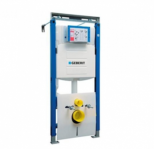 Система инсталляции д/унитаза GEBERIT 458.103.00.1 + кнопка хр.матовый 115.105.46.1