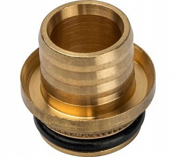 TР 97 Соединение 16мм для труб из м/пласт., резьба 24х19  (67821612) (50/400) АКЦИЯ