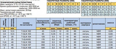   T-GLN 107 230/50  1 1/2" (-10..+80., 0,5-10)