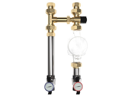 Насосная группа NGSS-25CTS с тер. смесителем ESBE VTA 