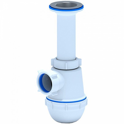 Сифон 1 1/2х40 бутылочный Ани пласт С0500  (50)