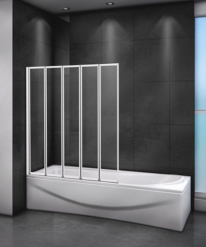 ШТОРКА НА ВАННУ CEZARES RELAX-V-5 120/140-C-Bi