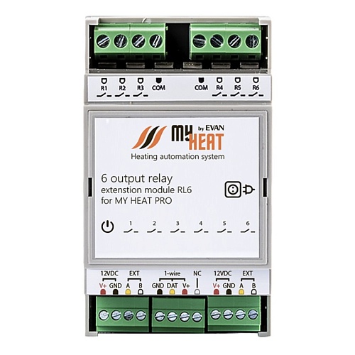 Релейный блок расширения MY HEAT RL6 (6291)