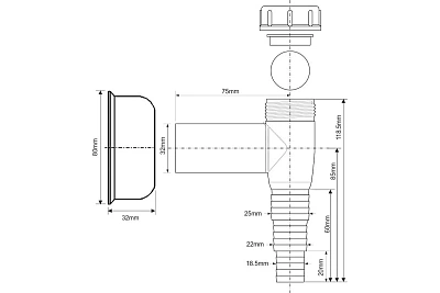    McAlpine WMV-32WH