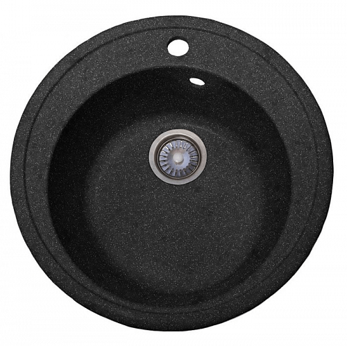 Мойка гранит FOSTO КМД 47 (обсидиан-420) с сифоном