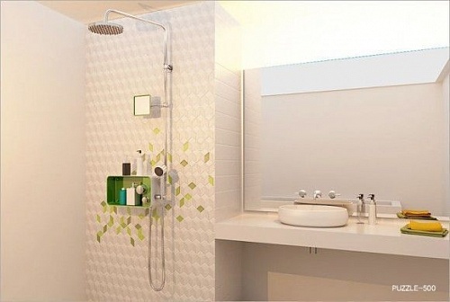 Душевая панель CEBIEN Puzzle-500 крас АКЦИЯ!!